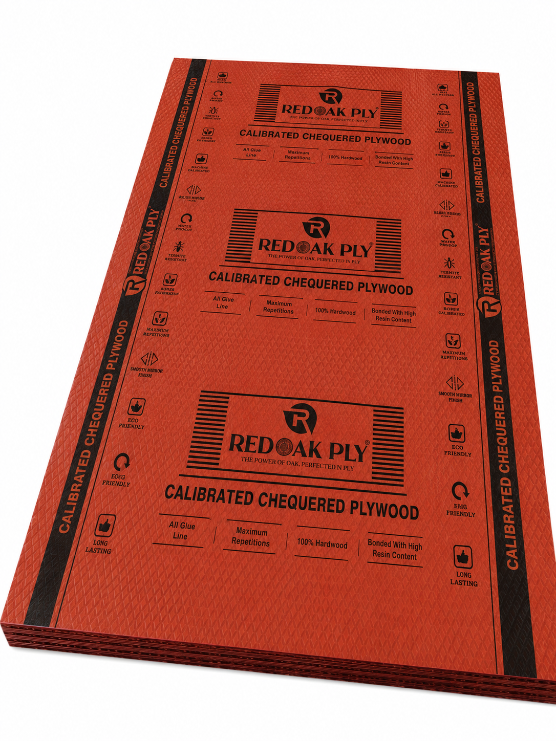 Calibrated Chequered Plywood