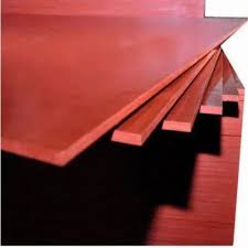 Stack of Red Oak Ply shuttering plywood sheets ready for dispatch